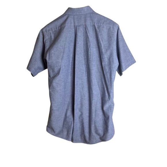 Stafford light blue wrinkle free button down shirt - Picture 5 of 5